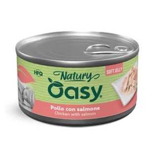 Oasy Dog Natury Soft Jelly - Pollo Con Salmone 150 Gr.