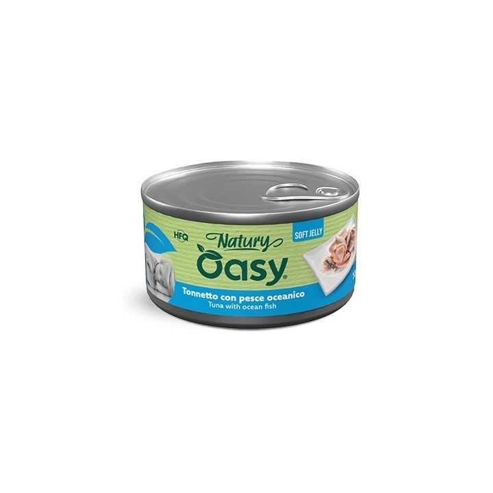 Oasy Dog Natury Soft Jelly - Tonnetto Con Pesce Oceanico 150 Gr.