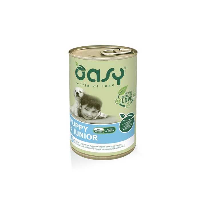 Oasy Dog Puppy & Junior Pate' 400 Gr.