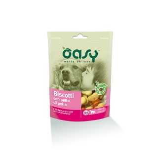 Oasy Dog Snack Biscotti Con Petto Di Pollo 100 Gr.