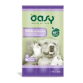 Oasy Dog Stick Con Tacchino 3 X 12 Gr.