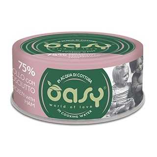 Oasy More Love Acqua Di Cottura Pollo & Prosciutto 70 Gr.