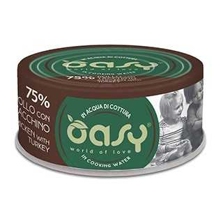 Oasy More Love Acqua Di Cottura Pollo & Tacchino 70 Gr.
