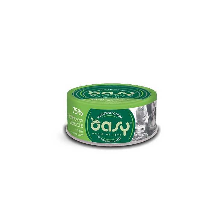Oasy More Love Acqua Di Cottura Tonno Con Vongole 70 Gr.