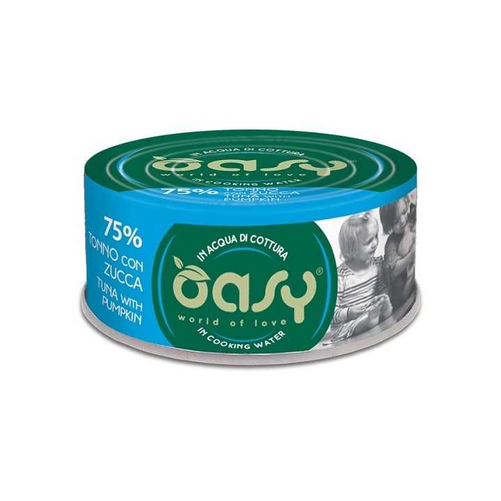 Oasy More Love Acqua Di Cottura Tonno Con Zucca 70 Gr.