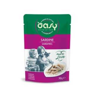 Oasy More Love Brodo Di Cottura Sardine 70 Gr.