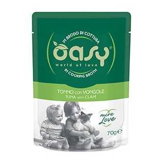 Oasy More Love Brodo Di Cottura Tonno & Vongole 70 Gr.