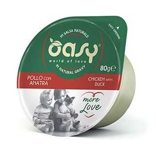 Oasy More Love Salsa Naturale Pollo Con Anatra 70 Gr.
