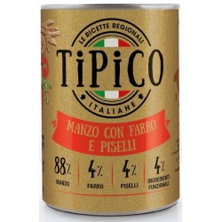 Tipico Manzo Con Farro & Piselli 400 Gr.