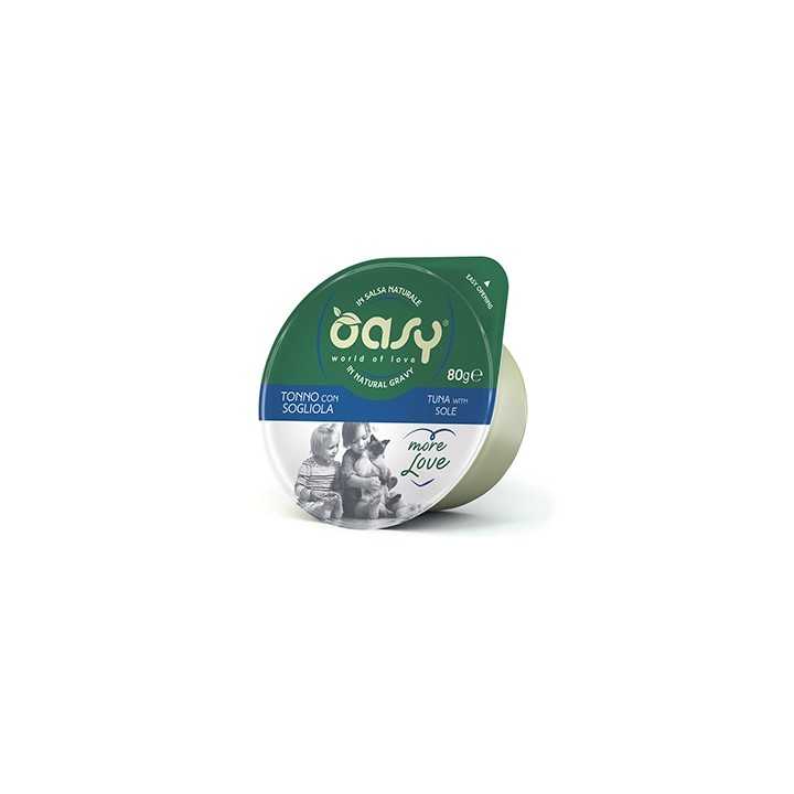 Oasy More Love Salsa Naturale Tonno Con Sogliola 70 Gr.