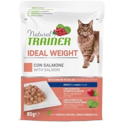 Trainer Solution Cat Ideal Weight Bocconcini In Salsa Con Salmone 85 Gr.