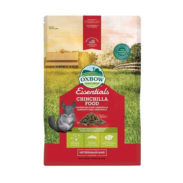 Oxbow Essential Chinchilla Food 1,36 Kg.