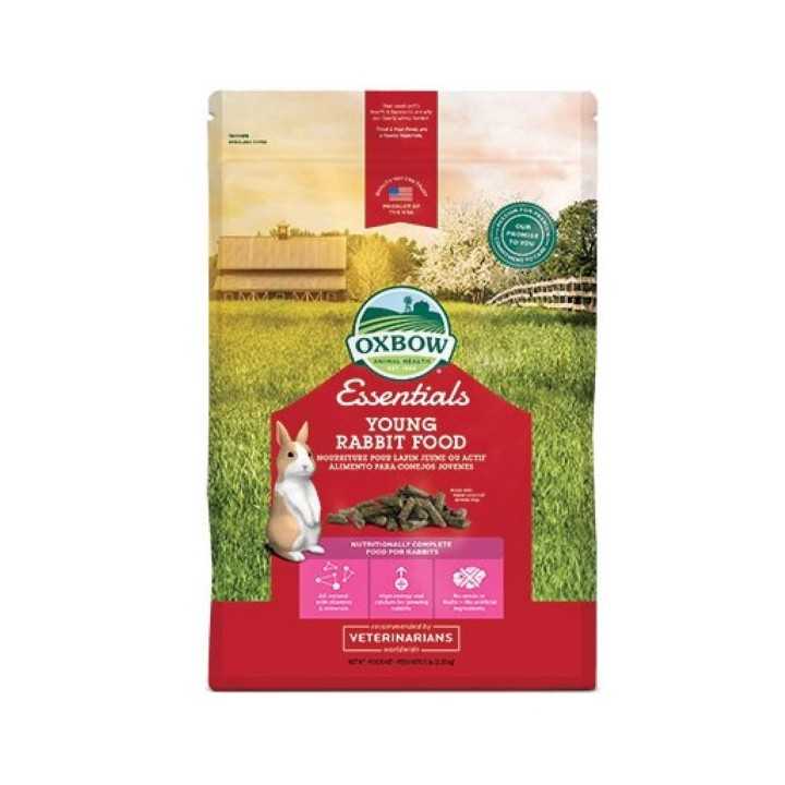 Oxbow Essential Young Rabbit Food 4,54 Kg.