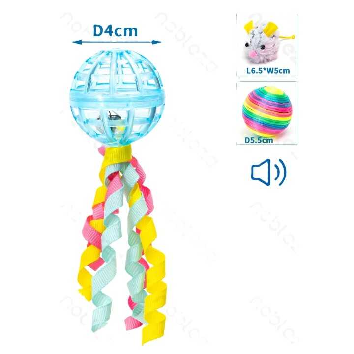 Pallina Con Topo (Diam. 5,5 X 6,5 Cm.)