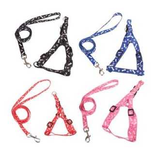 Pettorina Per Cani + Guinzaglio (1 X 25-40 Cm. / 1 X 120 Cm.)