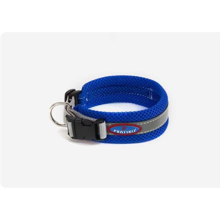 Pratiko Collare In Soffice Rete Tg. Xl (46-51 Cm.) Blu