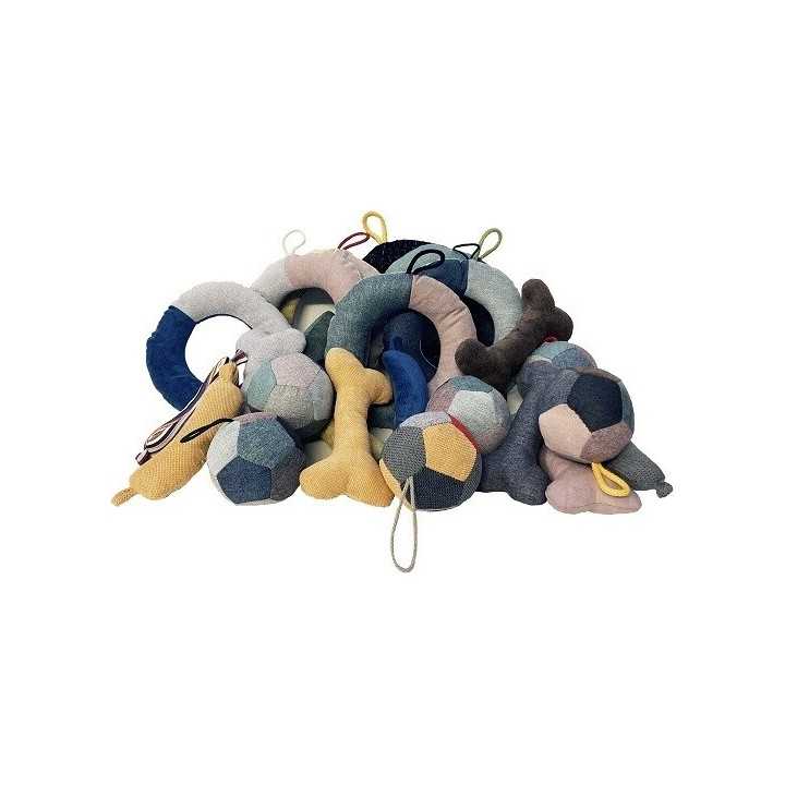 Anteprima Gioco Per Cani In Tessuto Certificato (Fatto A Mano)