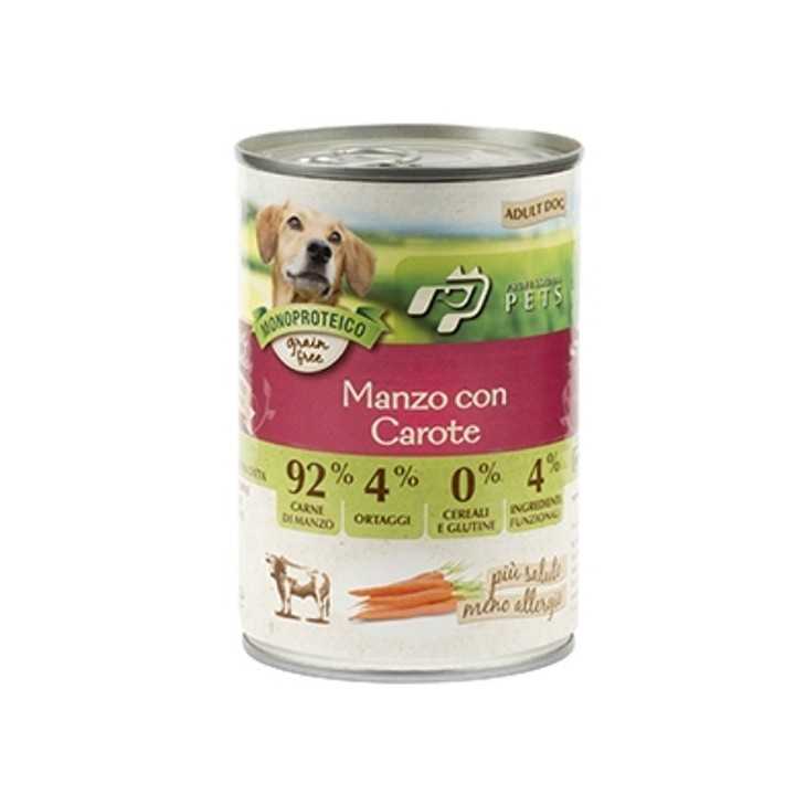 Professional Pets Dog Manzo & Carote 150 Gr.