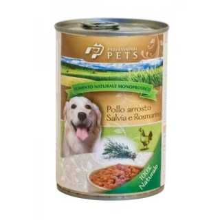 Professional Pets Dog Pollo Arrosto, Salvia & Rosmarino 400 Gr.