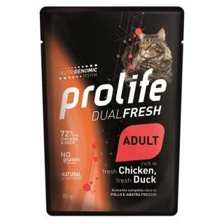 Prolife Cat Dual Fresh Adult Pollo & Anatra 85 Gr.