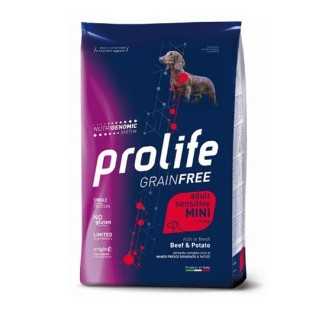 Prolife Dog Adult Sensitive Grain Free Mini Manzo & Patate 2 Kg.