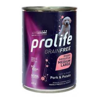 Prolife Dog Sensitive Puppy Medium/Large Maiale & Patate 400 Gr.