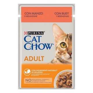 Purina Cat Chow Adult Manzo & Melanzane 85 Gr.