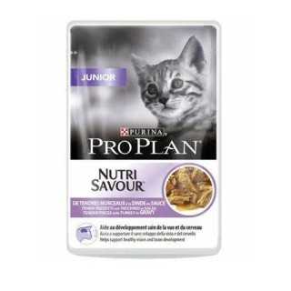 Purina Pro Plan Cat Nutri Savour Junior Terrine Tacchino 85 Gr.