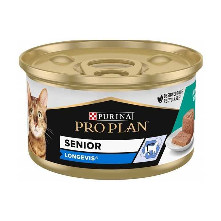 Purina Pro Plan Cat Senior Longevis Mousse Tonno 85 Gr.