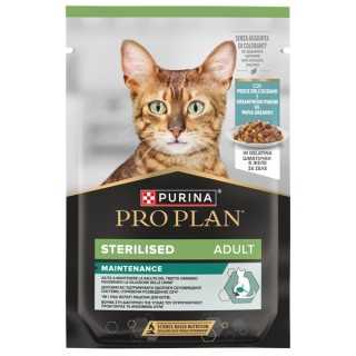 Purina Pro Plan Cat Sterilised Pesce Oceanico In Gelatina (10 X 85 Gr.)