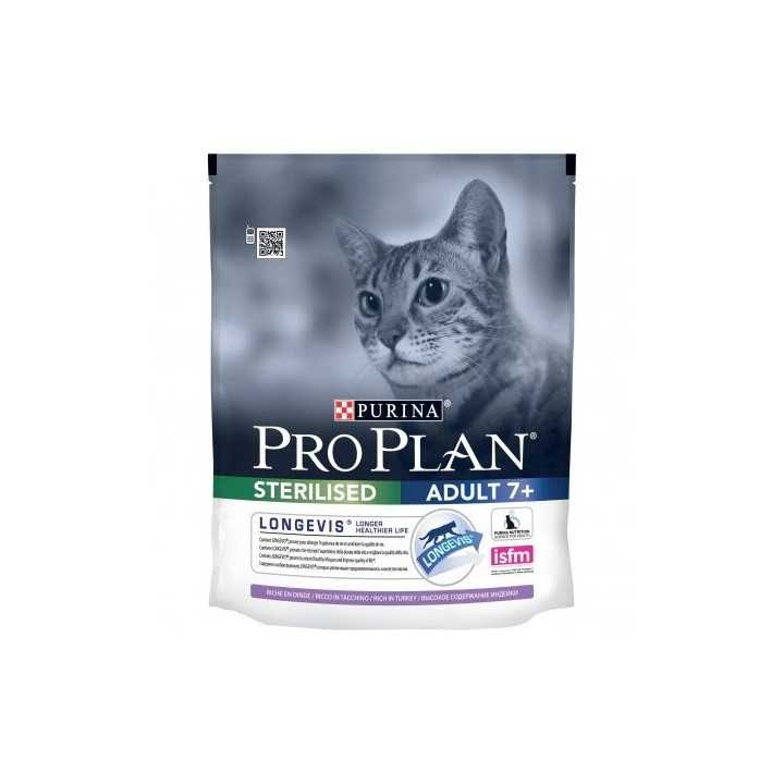 Purina Pro Plan Cat Sterilized 7+ Tacchino 400 Gr.