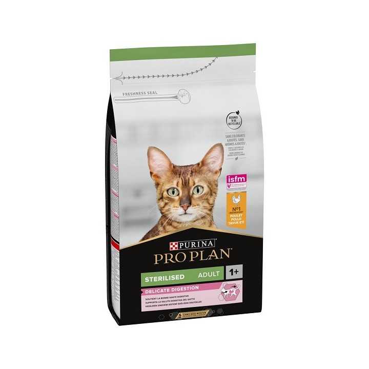 Purina Pro Plan Cat Sterilized Optidigest Pollo 10 Kg.