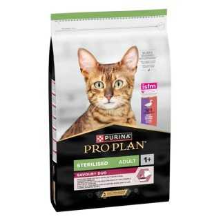 Purina Pro Plan Cat Sterilized Savory Duo Anatra & Fegato 10 Kg.