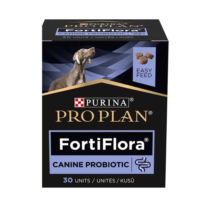 Purina Pro Plan Veterinary Diets Dog Fortiflora Chews 30 Cpr.