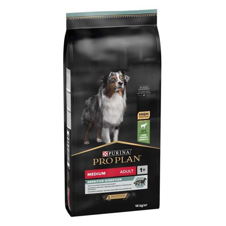 Purina Proplan Dog Medium Adult Sensitive Digestion Agnello 14 Kg.