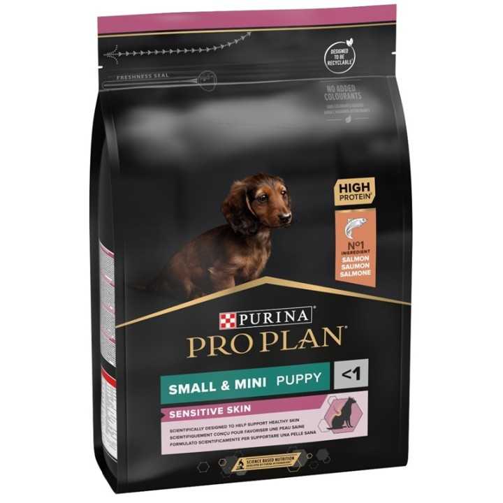 Purina Proplan Dog Small & Mini Puppy Sensitive Skin Salmone 3 Kg.