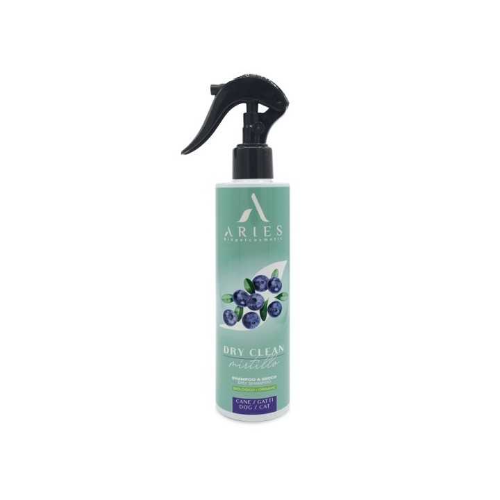 Aries Dry Clean Shampoo A Secco Mirtillo 250 Ml.