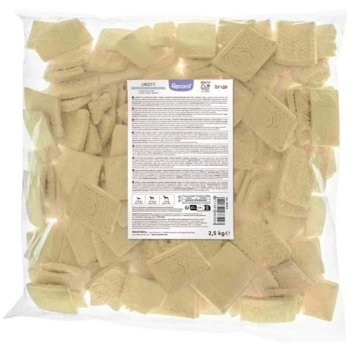Record Biscore Biscotti Per Cani Lingotti Latte & Miele 2,5 Kg.