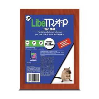 copia di Trappole LibeTrap Maxi - Tavoletta Viscosa Non Velenosa 2 Fogli 14x19 cm (Per Ratti