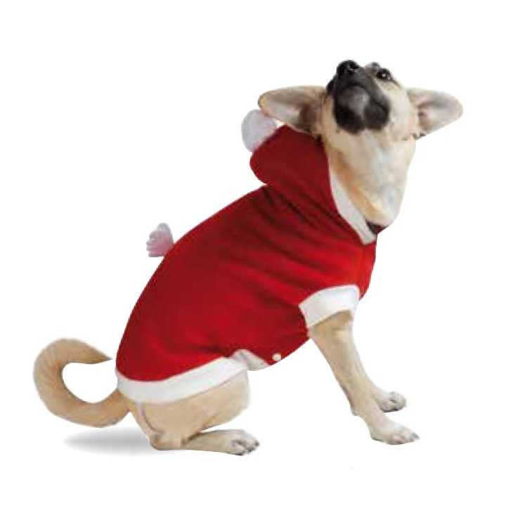 Record Felpa Natalizia 35 Cm. Rossa