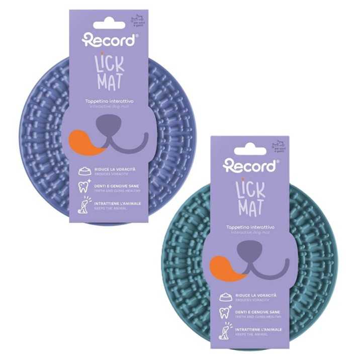 Record Lick Mat Tappetino Educativo Diam. 15 Cm.