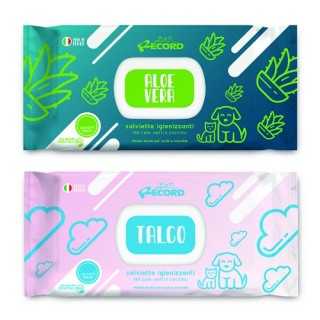 Record Salviette Detergenti Maxi Clorexidina 80 Pz.