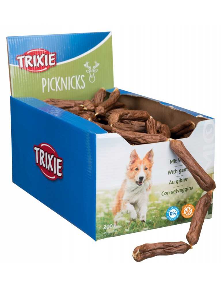 Trixie Picknicks Salsicce Selvaggina 8 Gr.