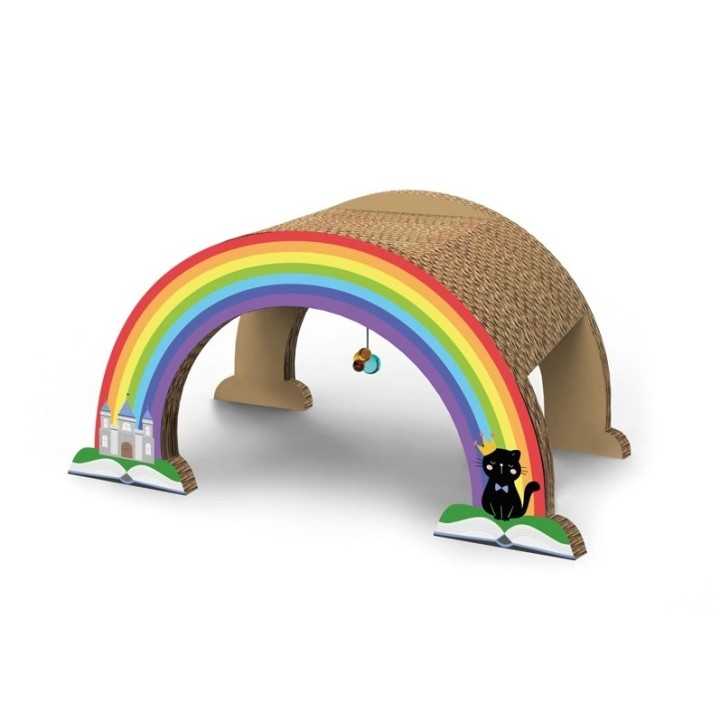 Record Tiragraffi In Cartone Arcobaleno (50 X 25 X 28 Cm.)