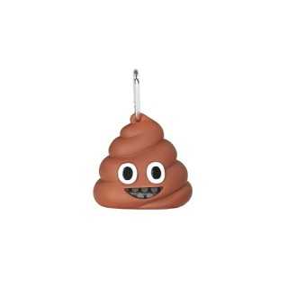 Recorddispenser In Tpr "Poo" Con 1 Rotolo Da 15 Sacchetti