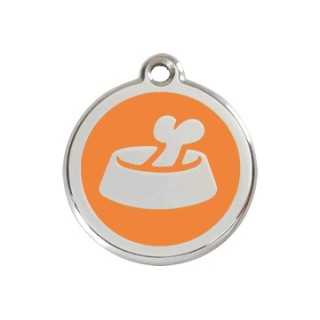 Reddingo Medaglietta Con Incisione Mod: Ciotola Con Osso