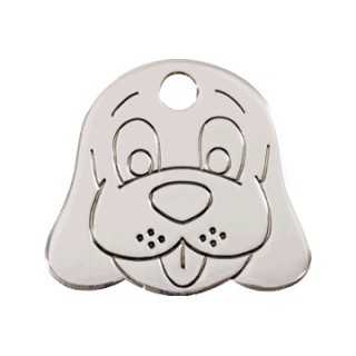 Reddingo Medaglietta Con Incisione Mod: Dog Face