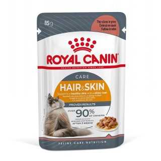 Royal Canin Cat Hair & Skin Salsa 85 Gr.