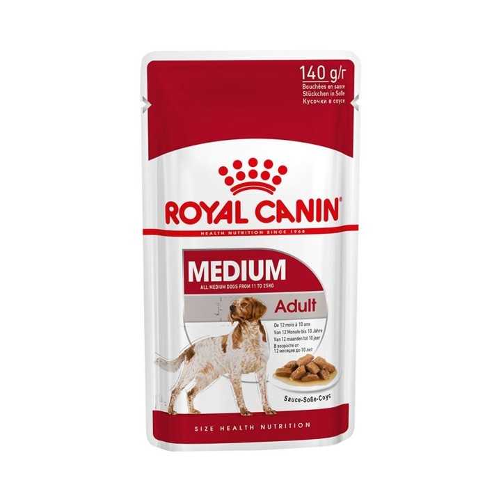 Royal Canin Dog Medium Adult In Salsa 140 Gr.