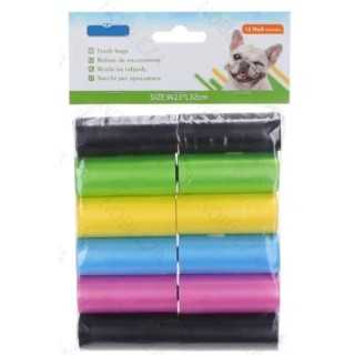 Sacchetti Igienici Colorati 12 Rotoli